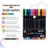 Acrylic Watercolor Marker with Soft Tip - Washable & Non-Bleeding for Kids' Art & Graffiti.