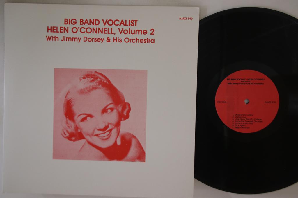 LP Record HELEN O'CONNELL, JIMMY DORSEY - Big Band Vocalist Helen O'connell V AJAZZ510 AJAZZ US Jazz Used