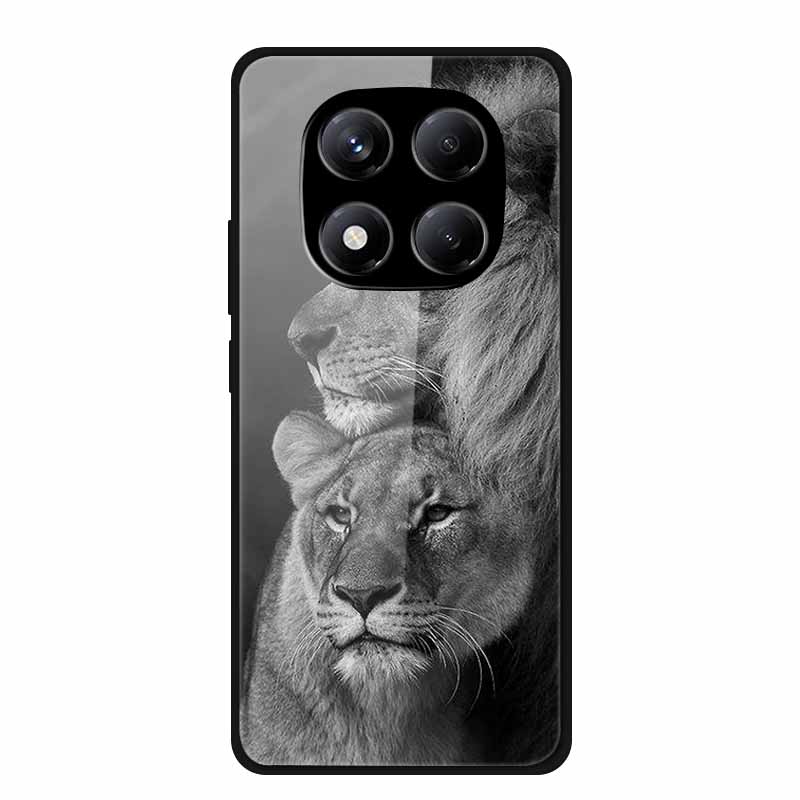 Luxury Case For Redmi Note 14 Pro 4G Tempered Glass Cover For Xiaomi Redmi Note14 Pro 4G Phone Cases Fashion Protective fundas