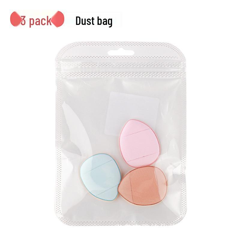 Mini Finger Puff Cushion - Super Soft Sponge for Loose Powder Setting and Concealing, Non-Absorbent