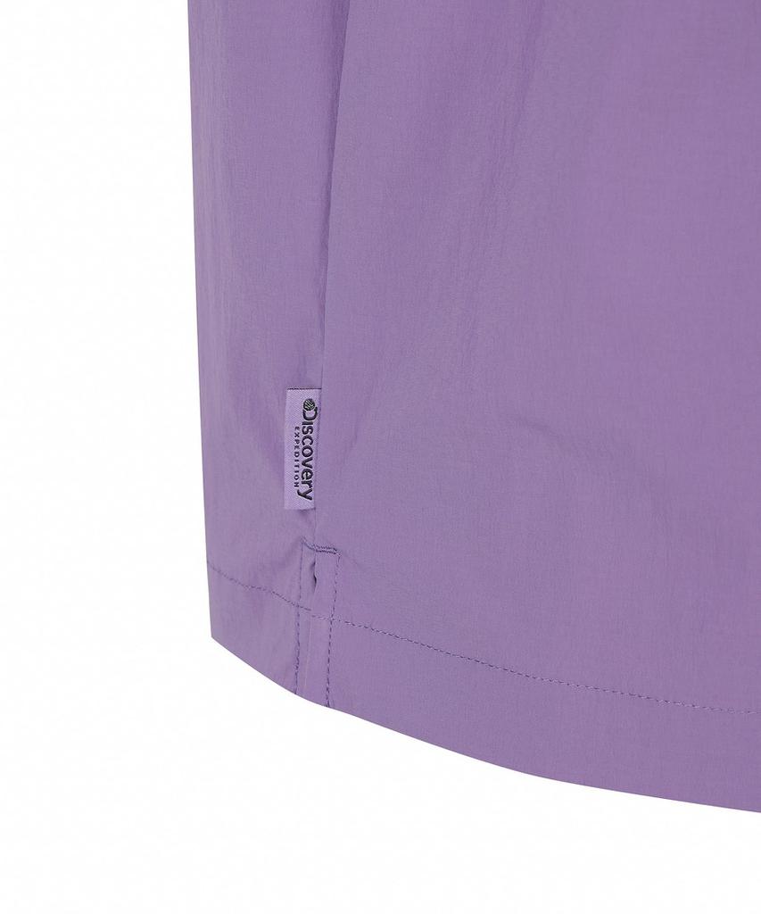 DISCOVERY EXPEDITION Women'S Freshvent Chest Pocket Woven Short Sleeve T-Shirt (Violet2)