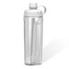 Smoothie Mini Blender, 2 Bouteilles Portables, 0,6 Litres, sans BPA, 2 Vitesses MPM MBL-22 350W Gris/Blanc