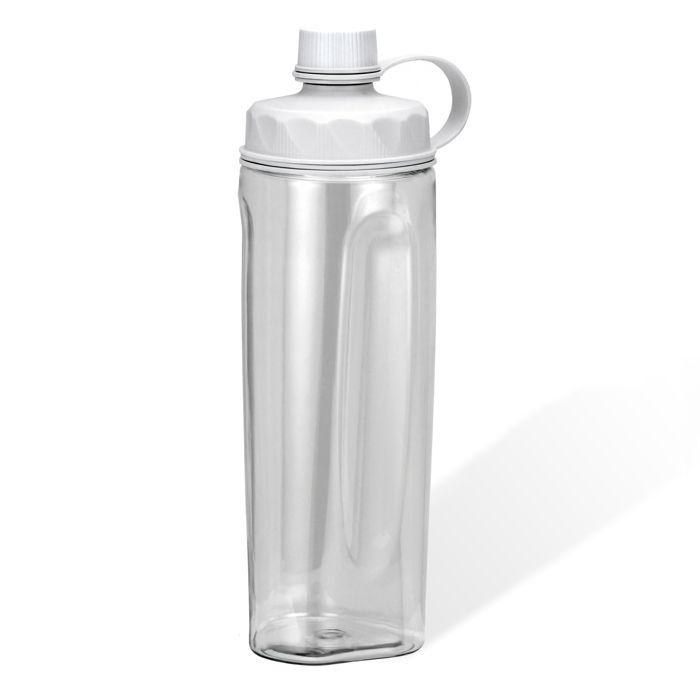Smoothie Mini Blender, 2 Bouteilles Portables, 0,6 Litres, sans BPA, 2 Vitesses MPM MBL-22 350W Gris/Blanc