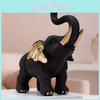Resin Elephant Figurine Gift With Asian Style For Home Decor And Office Display