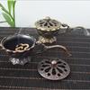Zinc Zinc Alloy Incense Burner Retro Copper Brass Incense Holder Metal Censer  Sandalwood