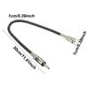 Radio Antenna Adapter, with Cable Extension Piece Compatible with All Vehicles Antenna Adapter Dan