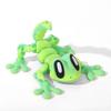 3D Printed Gecko Toy Magnetic Articulated House Lizard Figurine Animal Fidget Toy for Refrigerator Magnet Computer Monitor Decor