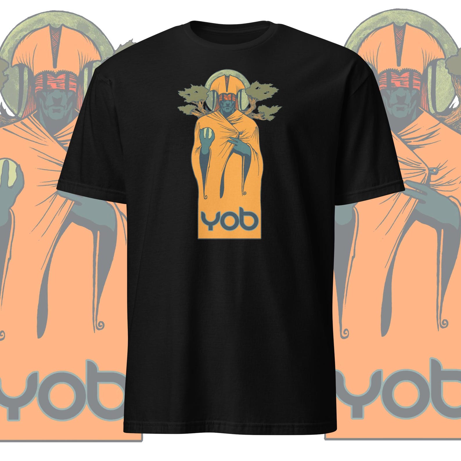 Yob T shirt Doom Metal Clothing Stoner Rock Streetwear S
