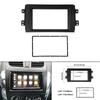Trim Stereo Radio Plate Frame Panel 25.7x14cm(10.12x5.5inch) (LxW) Double Din For 2007-13 Kit Plastic Suzuki SX4