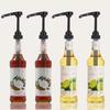 6Pcs Coffee Syrup Pump 10CC No Drip Pressed Shower Gel Liquid Pump Dispenser 750ml Juice Bottle Dispenser Pump Kitchen Gadget
