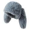 Sweet Rabbit Ear Plush Hat for Women - Winter Warm & Cold-Proof Beanie with Ear Protection