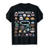 Haaien Gezichten - Soorten Haaien - Mariene Biologie Oceaan Liefhebbers T-shirt