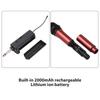 Wireless Microphone System Receiver with Handheld Microphone, 2 Microphones, Rechargeable Wireless Microphone, Anti-Howling, Digital Display, U-Band, 