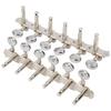 ViaGasaFamido Guitar Tuning Pegs for Easy Stringed Instruments 12-String Guitars, Installation, Wear-Resistant,