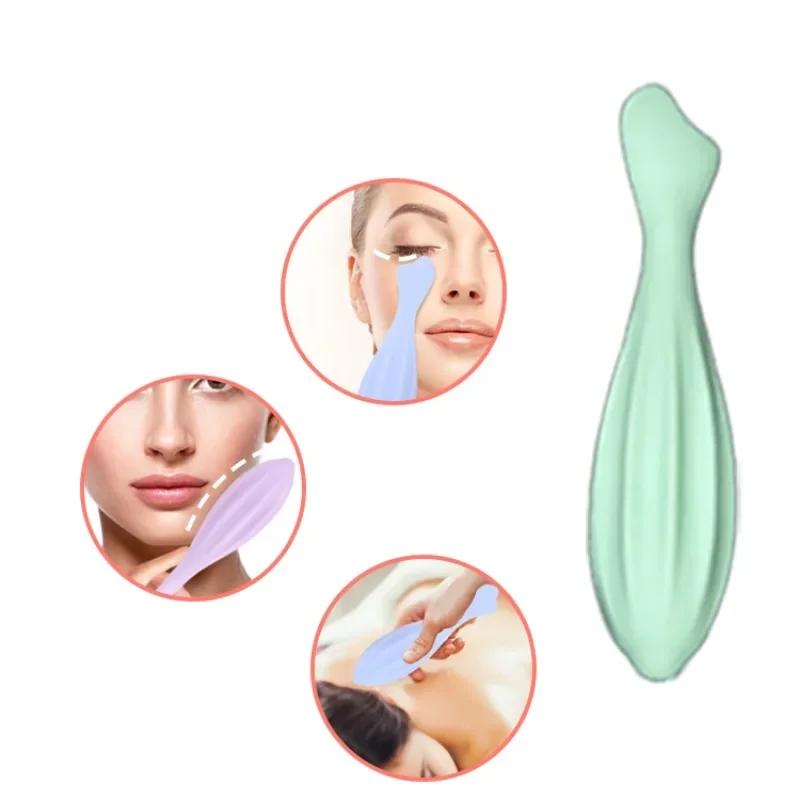 Silicone Facial Massage Roller Face Muscle Manual Massager Body Relief Deep Points Release Tool