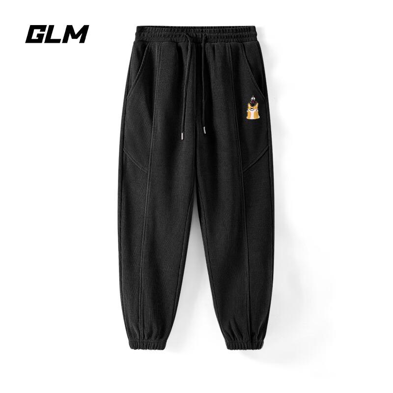 

GLM Men s Chenille Cartoon Corgi Jogger Sweatpants 5XL