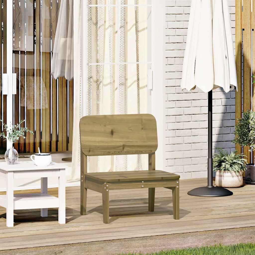 Garden Chair 60 x 52.5 x 72 cm Pressure Treated Pine Wood