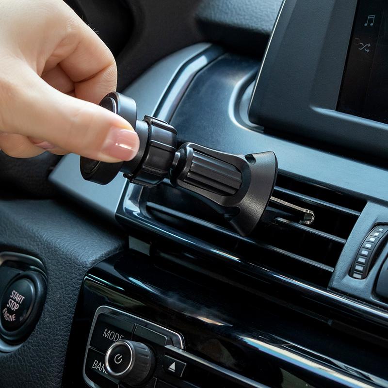 Magnetic Car Phone Holder Ball Head Universal Holder Car Air Outlet Phone Holder Universal Iron Hook Clip