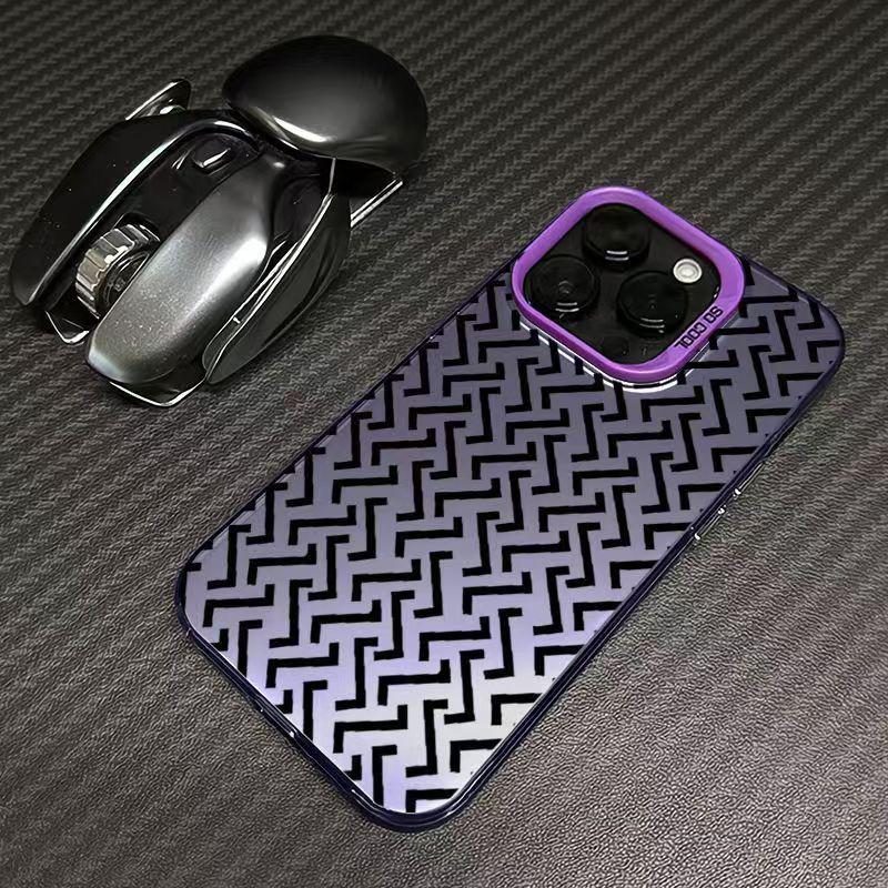 

Customized Silver Shell Phone Case for Apple 17/16/15 Pro & 14 Pro Max/13/12 iPhone 14 Plus