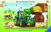 Puzzle 15 Traktor Na Polu