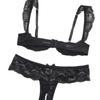 JYL Mesh Ring Neck Decor Lingerie, Minimalist Style For Home Daily Wear