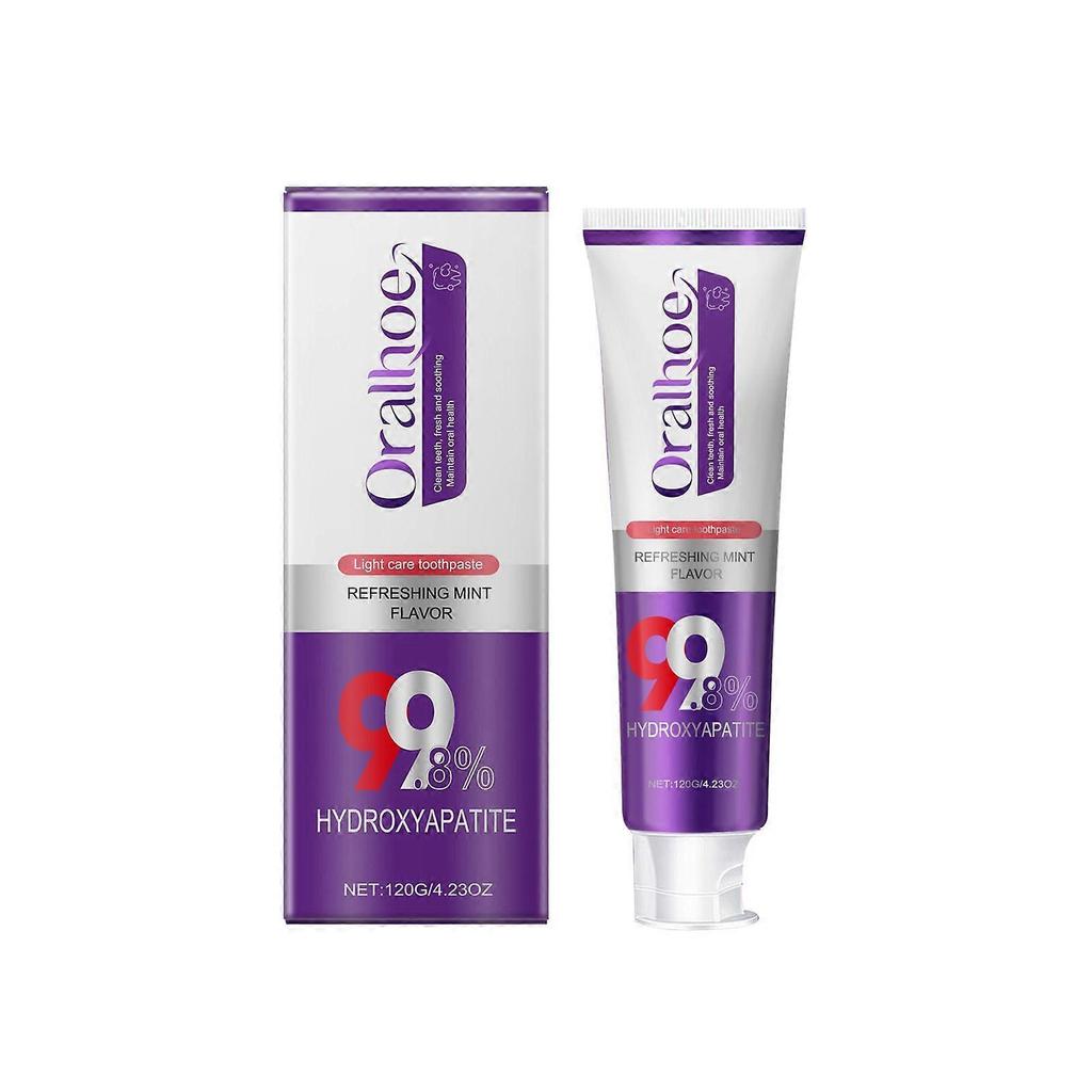 Yellow toothpaste mild ingredients clean teeth stains protect tooth enamel clean