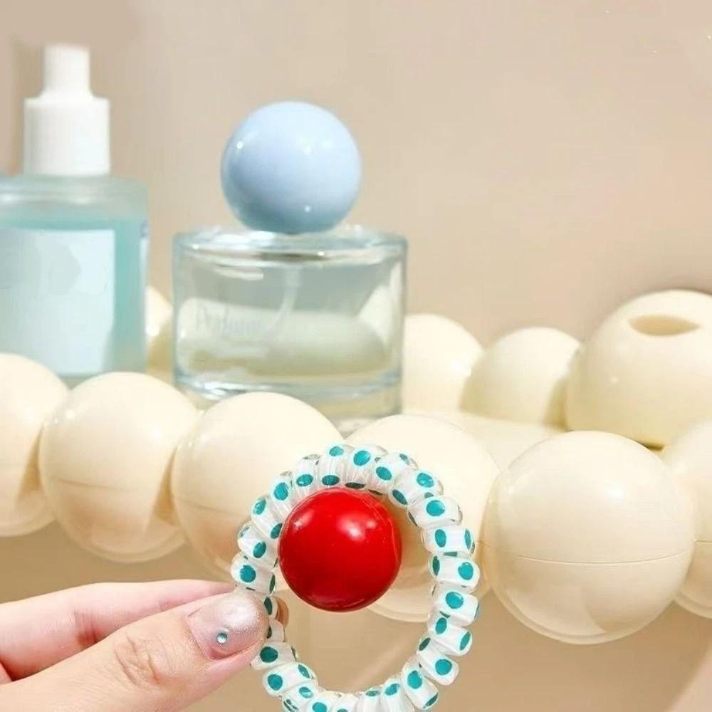 Plastic Wall Shower Shampoo Rack Punch Free Wall Display Shelf Practical Bathroom Shelves for Home