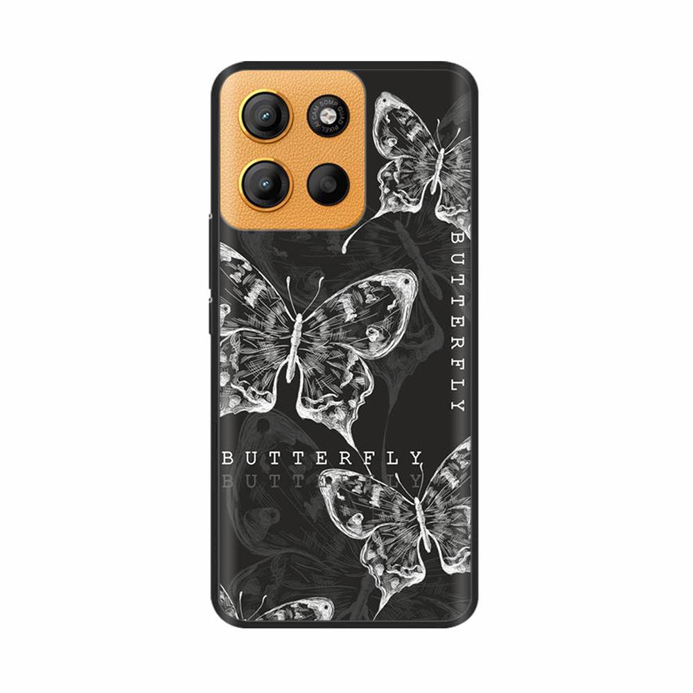 For Motorola G15 Case Cute Phone Case Funny Back Cover For Moto G15 Power Camera Protection Soft Original Liquid Silicone Cases