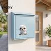 Kitchen Decorative Magnets Acrylic Animal Refrigerator Magnet, Cow Sheep Koala Frog Seal Shaped Magnet Fridge Magnetic Decoration for Lockers