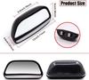Biqing Side Mirror, Blind Angle, Auxiliary Mirror, Universal Adjustment, Side Mirror, HD Glass, Car