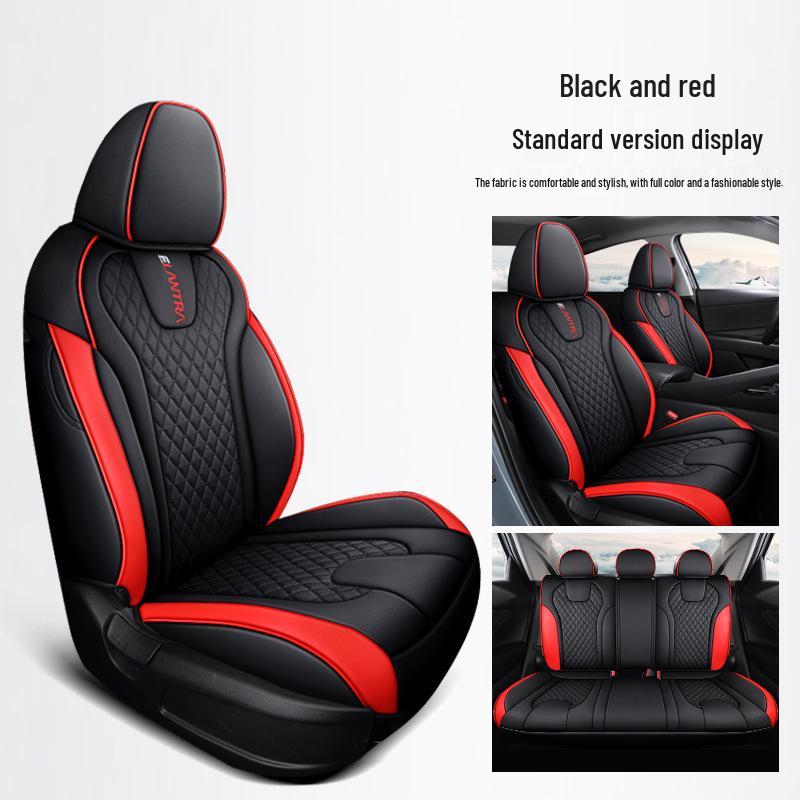 

Кожаные чехлы на сиденья Elantra с полной защитой, универсальные, износостойкие, для всех сезонов, пятиместные. Model Year