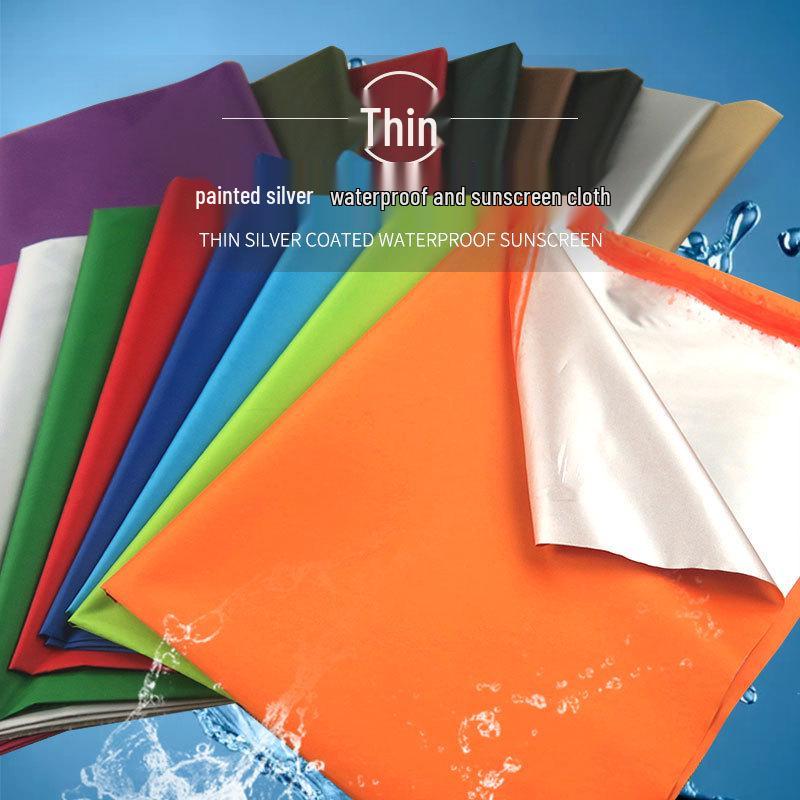Silver-Coated Waterproof Polyester Car Cover: Dustproof, Sunshade & Rainproof Fabric