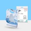 10Pcs Disposable Feeding Bib Cotton Bib for Toddlers Newborns Cotton Drooling Apron Baby Burp Cloths Feeding Bib