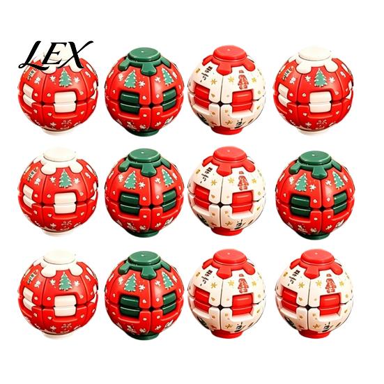 Party Bag Fillers Press to Spin Fidget Ball, Transformable Spinner Sensory Stress Relief Pocket Sized Games Toy for Adults Teens, Anxiety Focus
