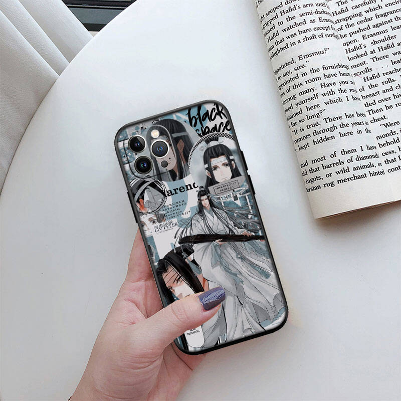 MH91 Mo Dao Zu Shi Phone Shell Case for iPhone 7 8 11 12 13 14 15 16 17 16E XS Pro Max XR X SE Air