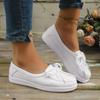 Fashion 2025 Autumn New Shallow Mouth Casual Thick Soled Single Shoes for Women Comfortable Versatile Wedge Heel Concise Design Sneakers