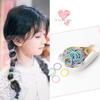 shefun Hair Ties for Kids, Baby Hair Ties, Small Kids Hair Accessories for Girls, Black and Colorful, 100-Piece Set, JP136 (E1-color-small-100)