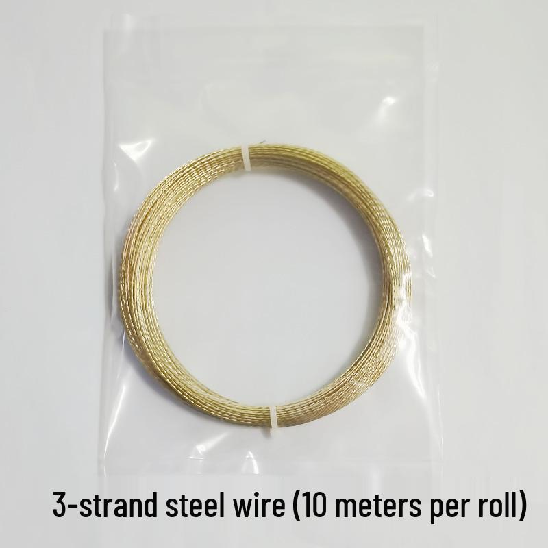 Kupferbeschichteter Stahl-Draht für Windschutzscheiben-Entfernung und -Einbau, Auto-Glas-Schneiden, 10m/20m 3-adrig