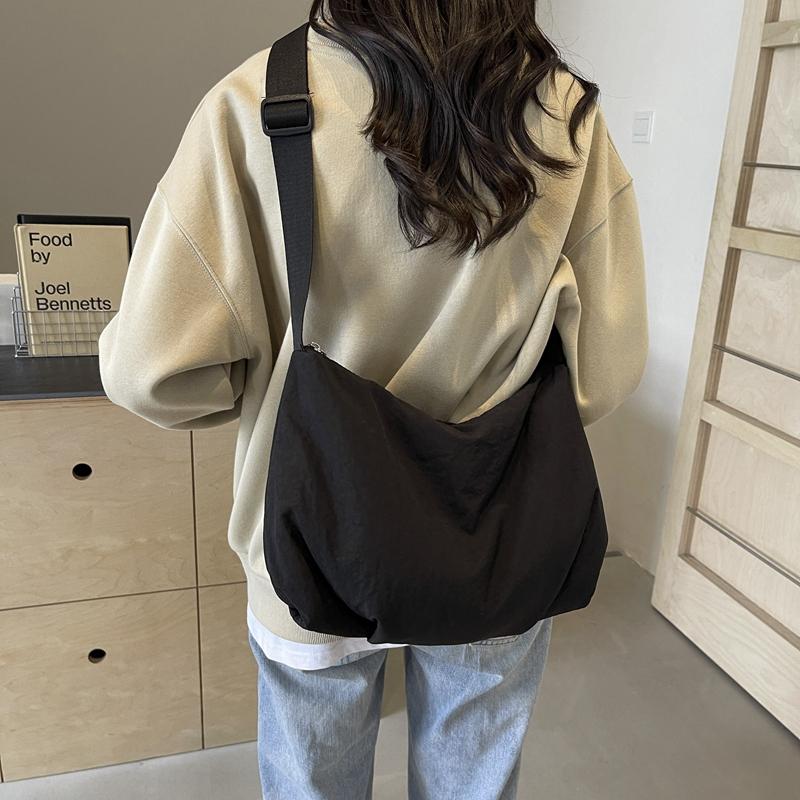 Τσάντα Ώμου Μονόχρωμη Μεγάλης Χωρητικότητας Τσάντα Χιαστί Γυναικεία Τσάντα Μασχάλης