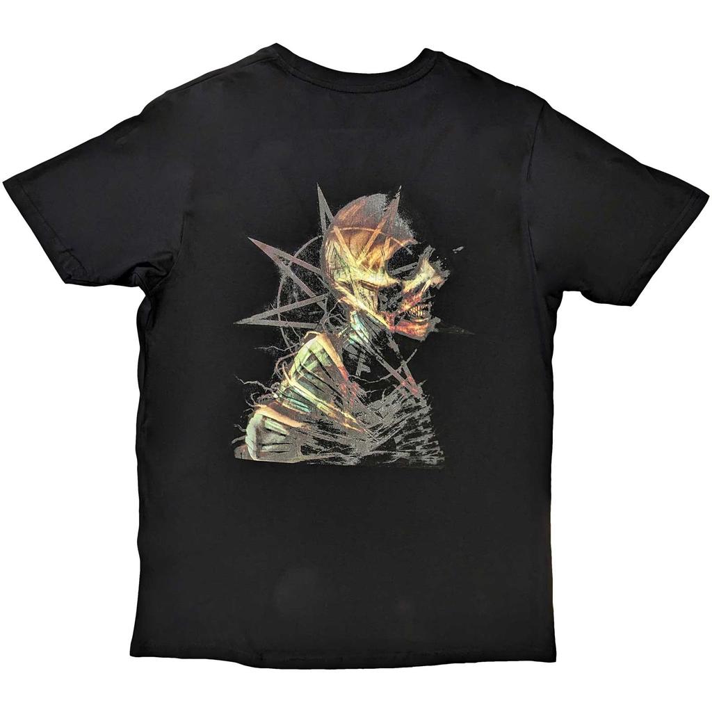 Slipknot Unisex Adult Skeleton & Pentagram T-Shirt