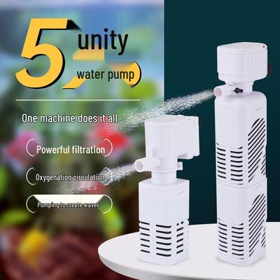 Ultra-Leise 3-in-1 Aquarienwasserpumpe & Sauerstoffanreicherung