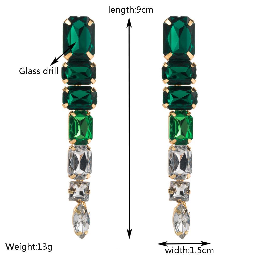 Fashion Alloy Multi-Layer Long Earrings - Elegant and Sophisticated Women's High-Quality Simple Fringe Formal Earrings