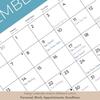Sea Animals Wall Calendar | Sea Life Calendar | 12" x 24" Open | Giftable Calendar 2026 | Thick & Sturdy Paper for Organizing & Planning | Pacific