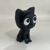 Black Cat Glasses Holder Stand Desktop Storage Multifunctional Sunglasses Display Stand Display Ornament Mini