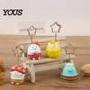 Waterproof Resin Memo Holder Animal Shaped Note Holder, Cute Desk Photo Clip Stand, Accessory Creative Office Desktop Decor, Paper Funny Gift
