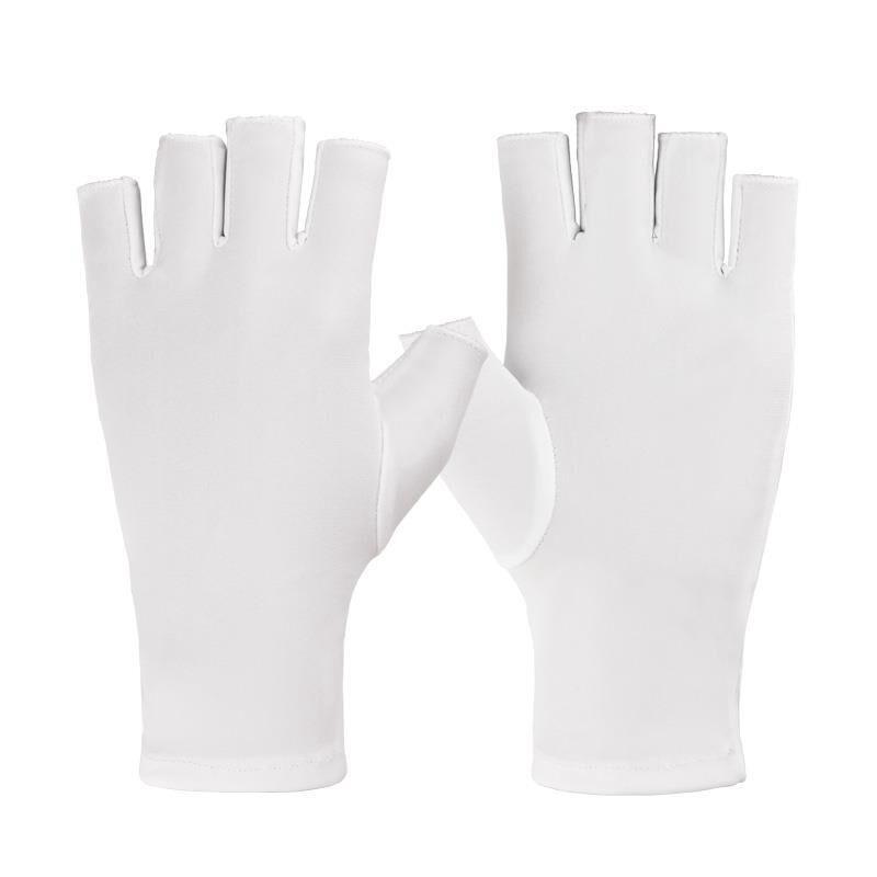 Half-finger Gloves Anti-ultraviolet Driving Gloves Summer Thin Semi-Finger Stretch Ice Silk Sunscreen Gloves