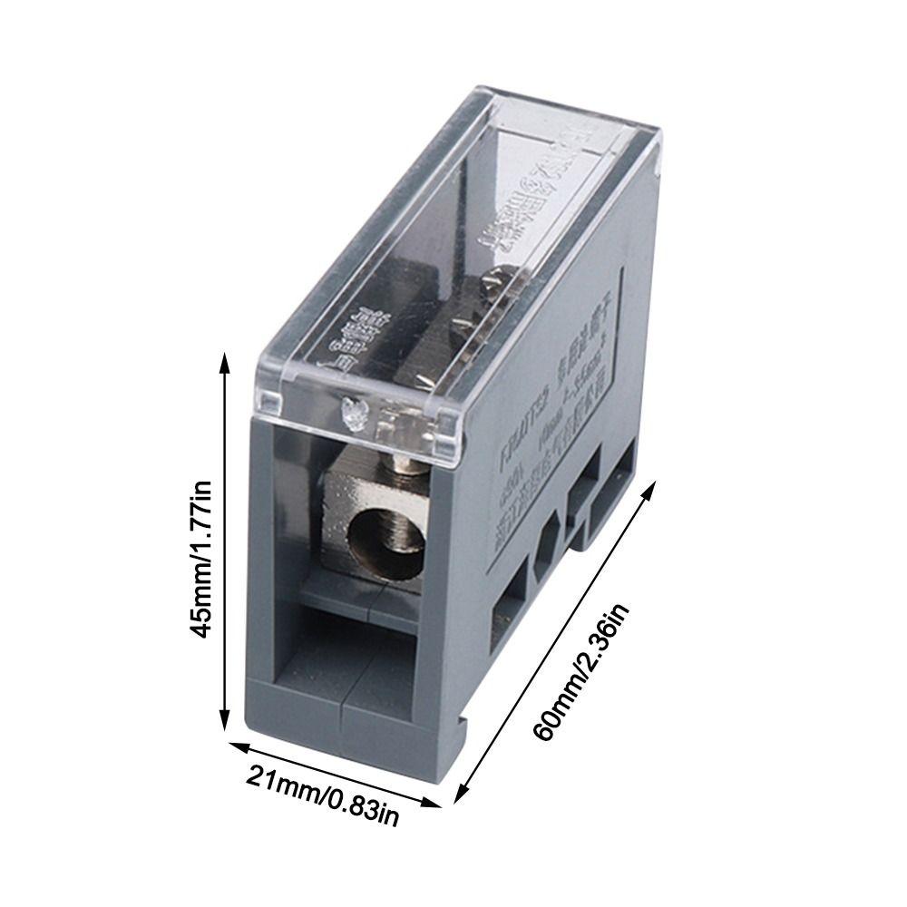 150A Distribution Box One In Multiple Out Power Junction Box Wiring Terminal  for Circuit Breaker