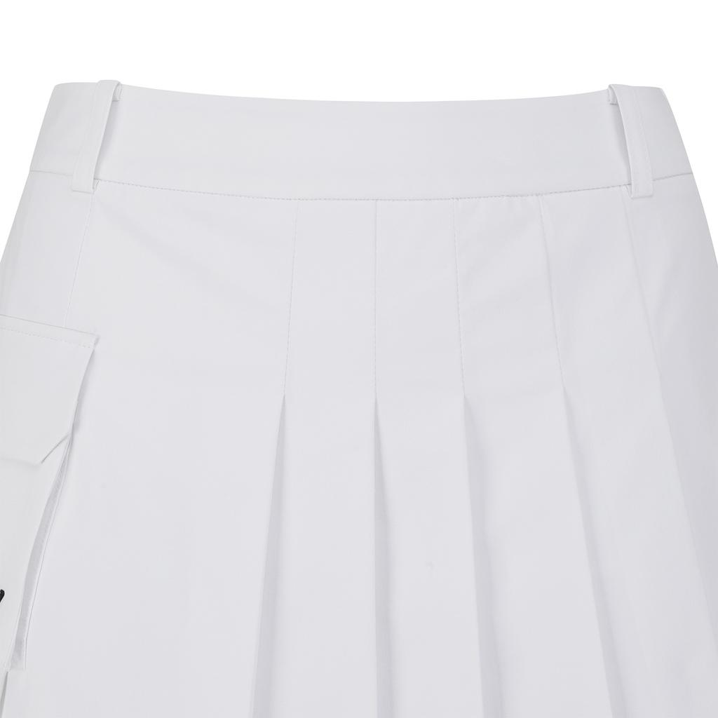 ANEW GOLF Women Layered Pleats Skirt_Wh