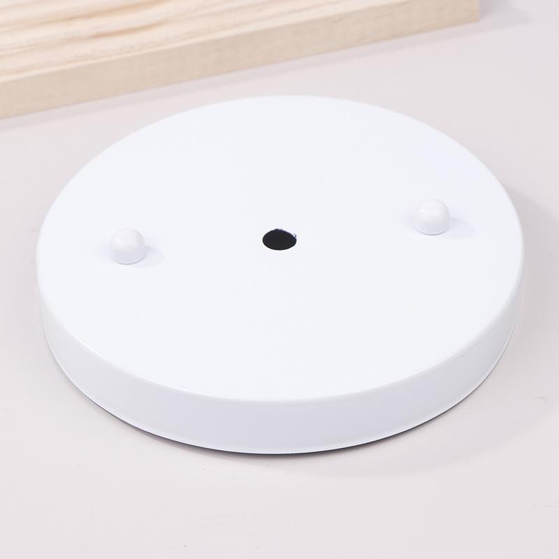 150Mm Ceiling Rose 15Cm Ceiling Canopy Iron Ceiling Plate Metal Lamp Base Modern Pendant Light Ceiling Lamp Round Lamp Base Diy