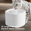 3L Large Capacity Cat Water Fountain Ultra Silent Circulating Filter Pet Water Dispenser US Local Warehouse Dropshipping